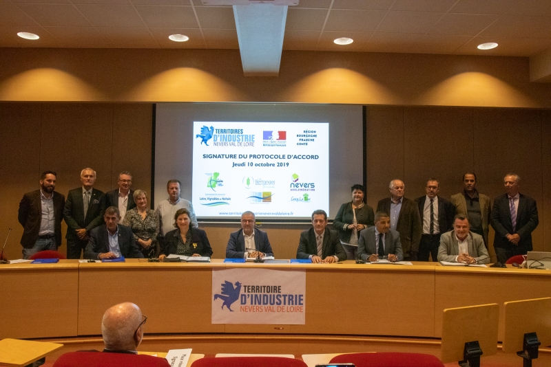 Territoire d’industrie Nevers Val de Loire : le protocole d’accord est signé